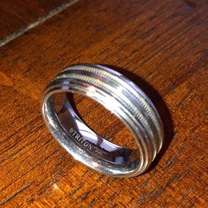 Triton Stainless Steel wedding ring band for men